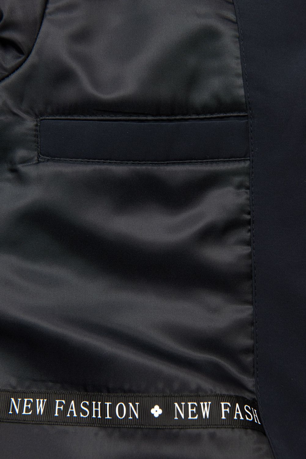 Temno modra parka FASHION
