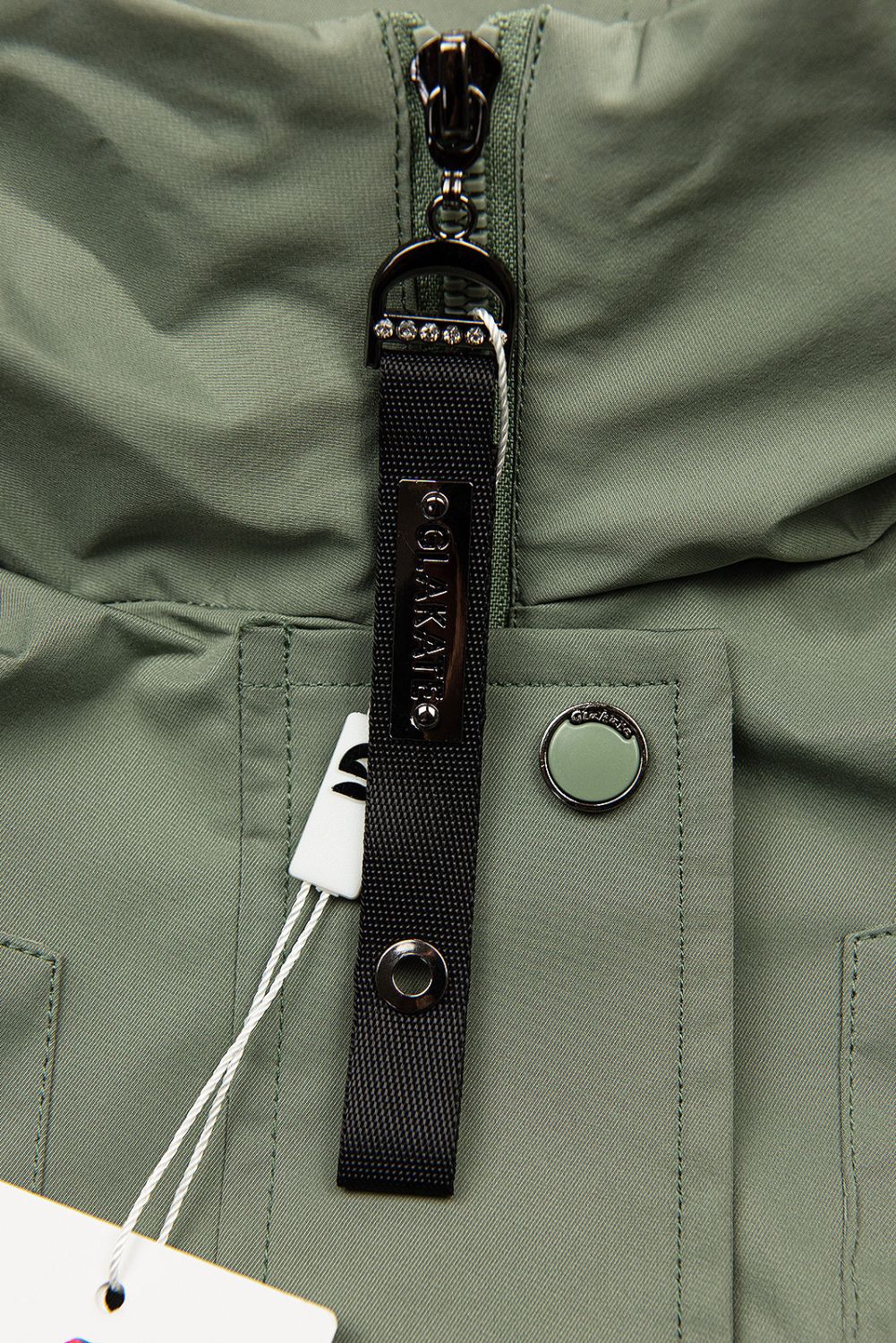 Prehodni plašč zelen