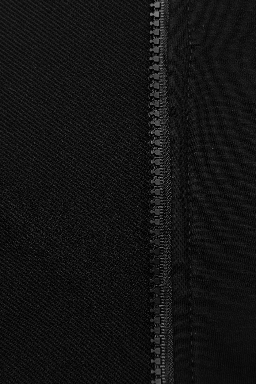 Črna jopica s kapuco COLLECTION