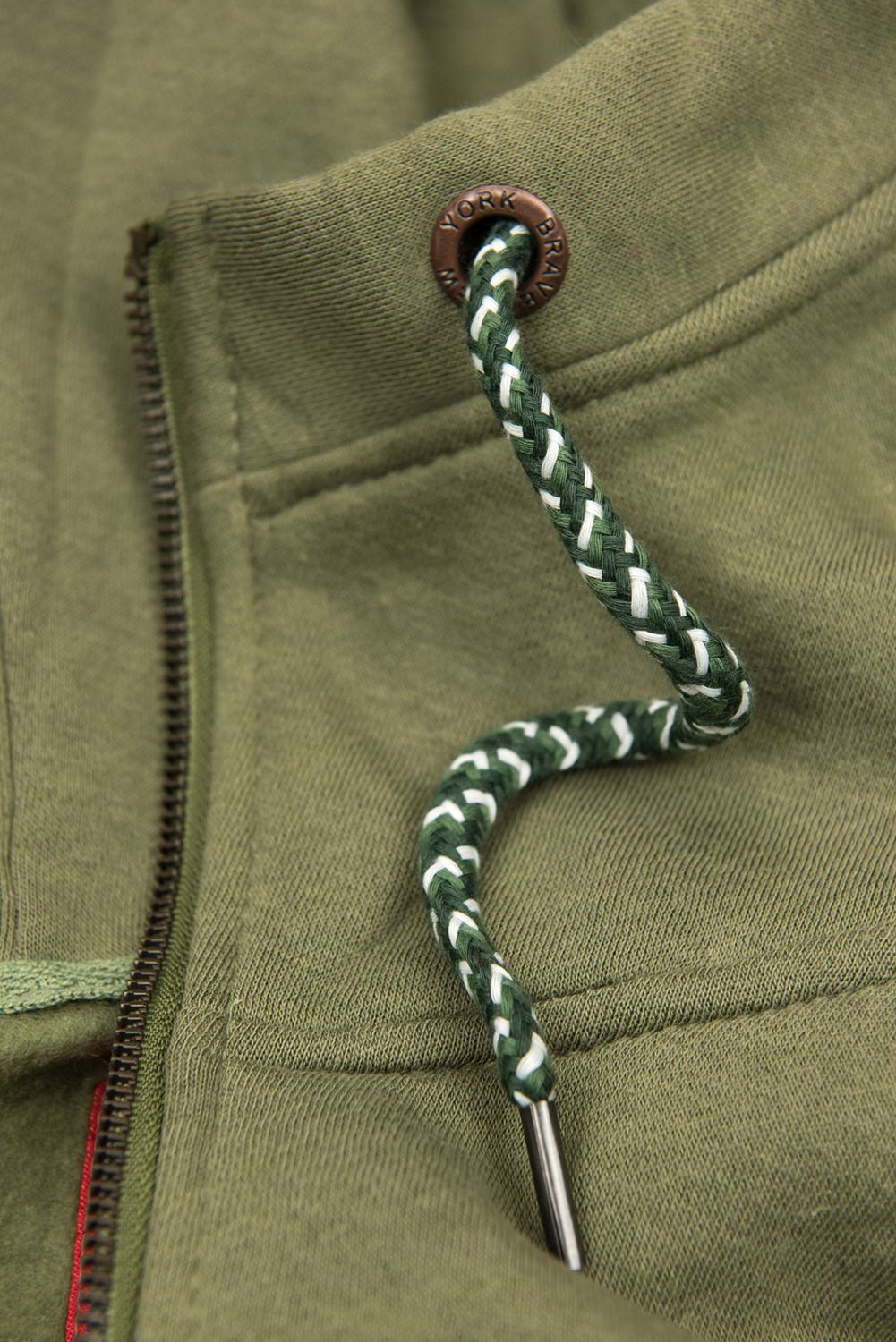 Zelena (army) daljša jopica na zadrgo