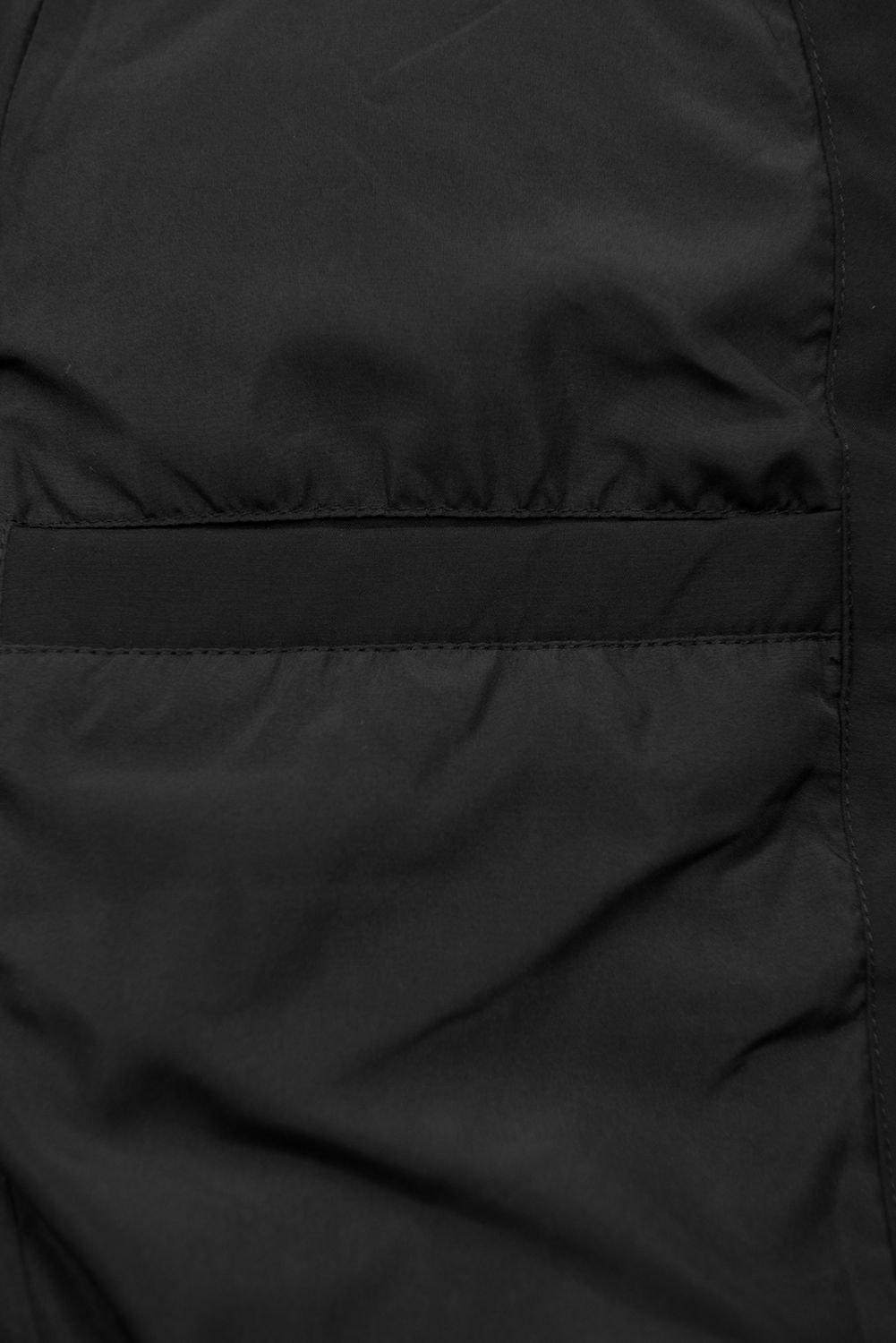 Črna ženska zimska jakna v podaljšanem kroju BLIZZARD