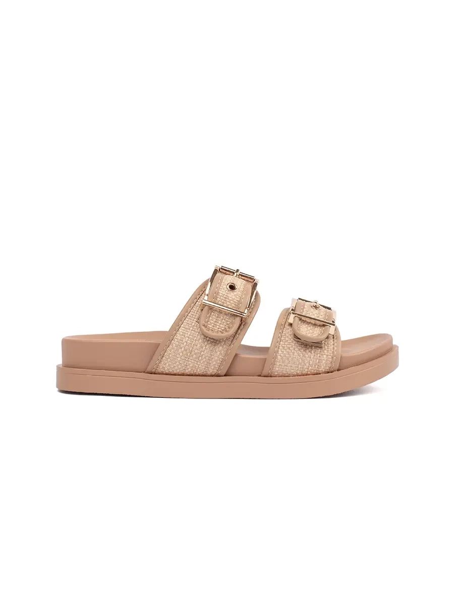 Bežne ploske sandale s sponkami
