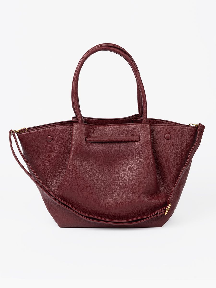 Elegantna bordo shopper torba