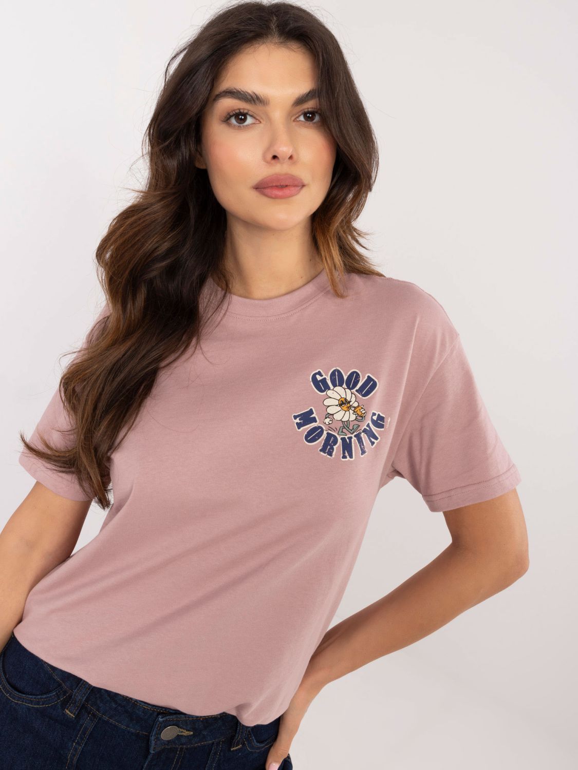 Stilska bluza v temno roza barvi