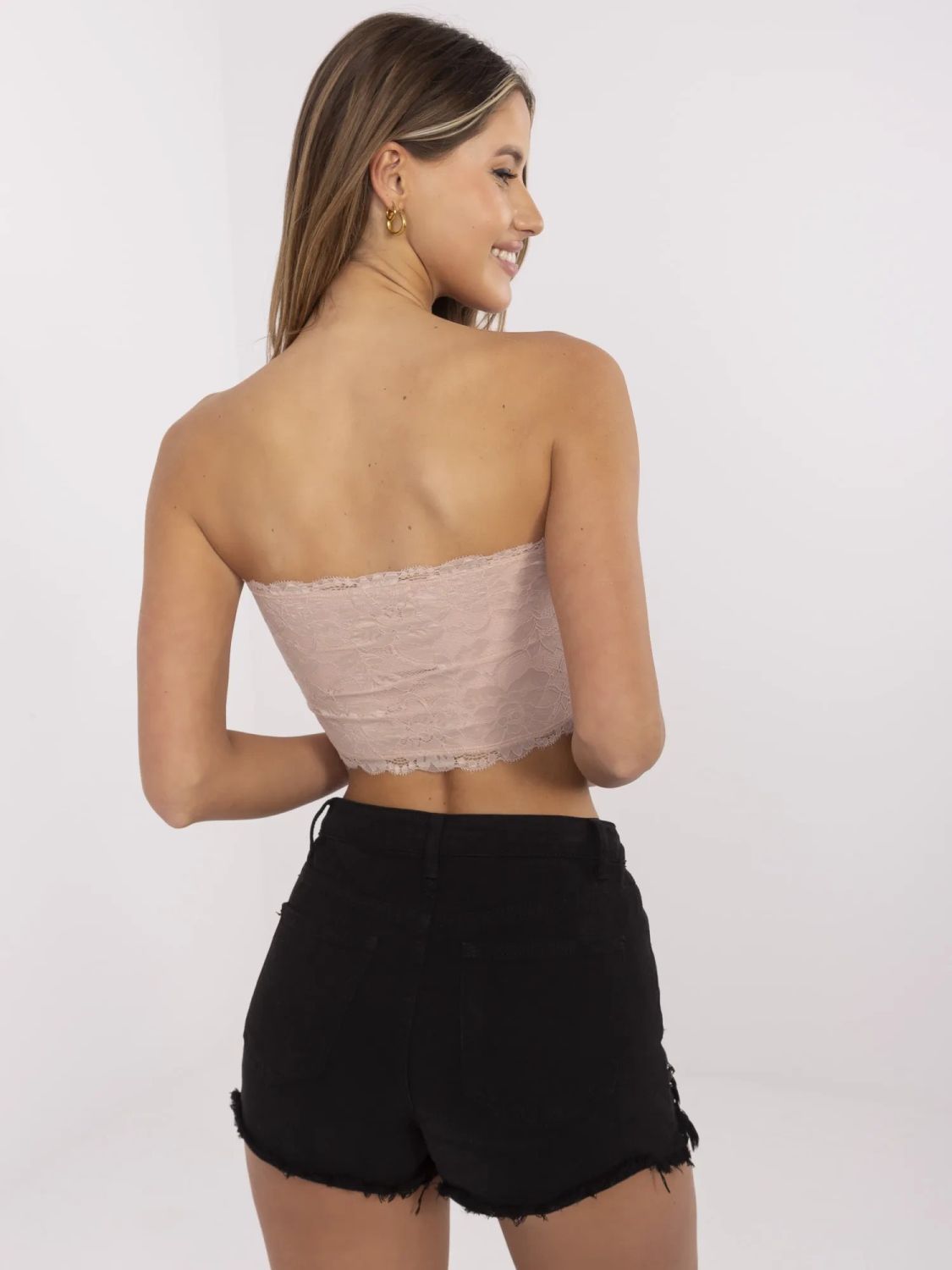 Elegantna majica v temno roza barvi