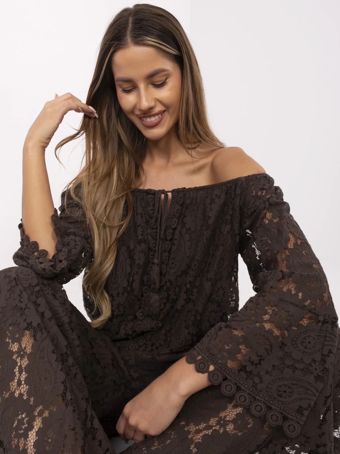 Elegantna bluzica v boho stilu