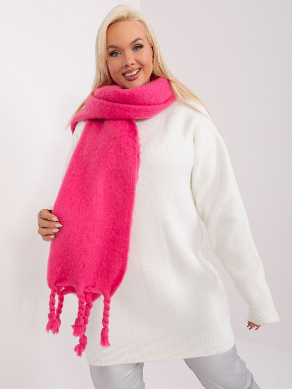 Elegantna roza šal