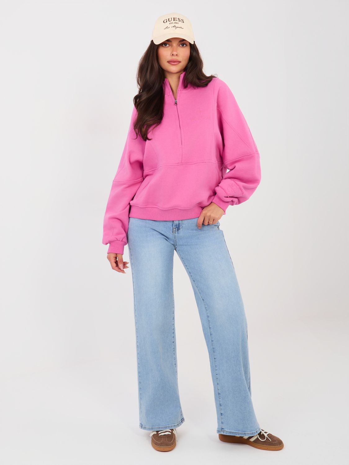 Ženske svetlo modre ravne kavbojke