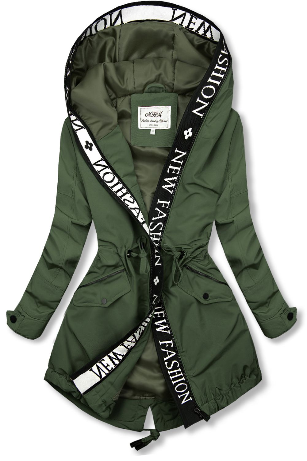 Olivnozelena parka FASHION