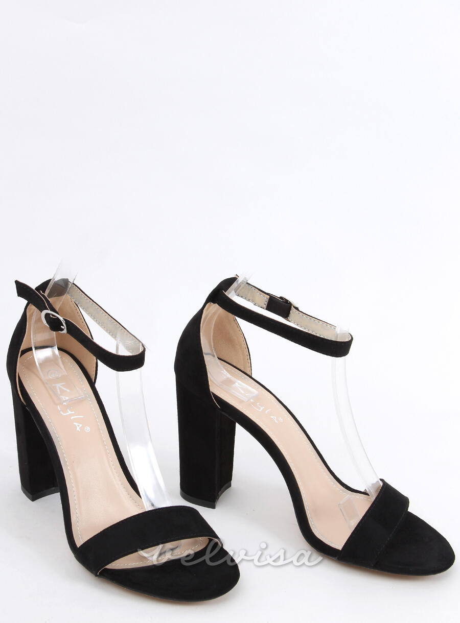 Elegantni ženski sandali črni