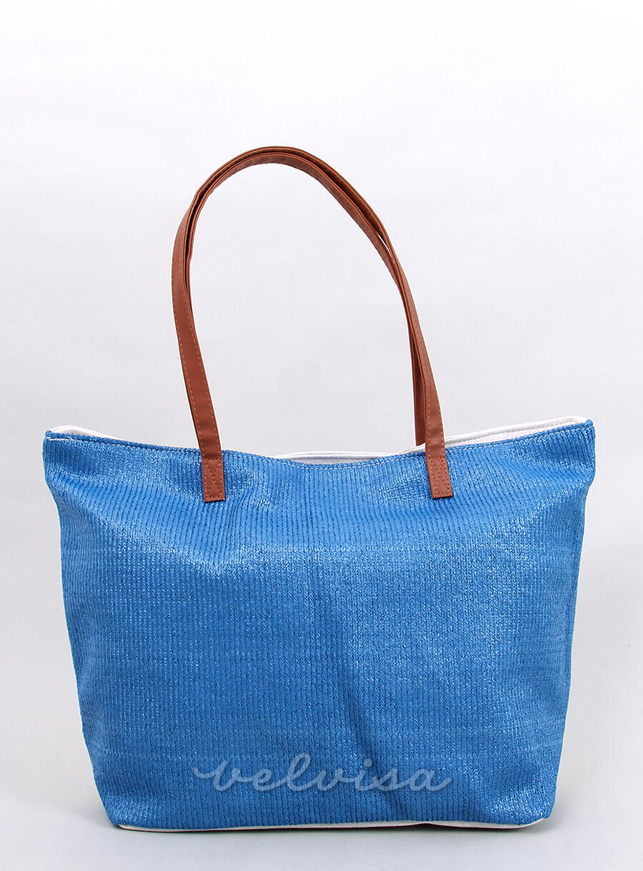 Modra torba za plažo VACATION