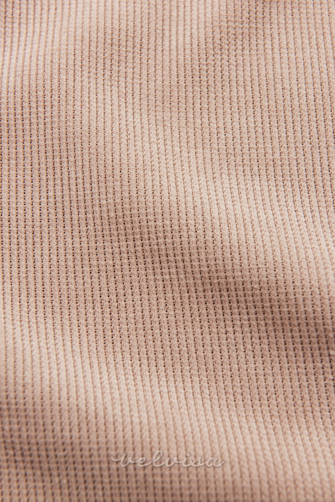 Bledo roza udobne hlače z elastiko v pasu