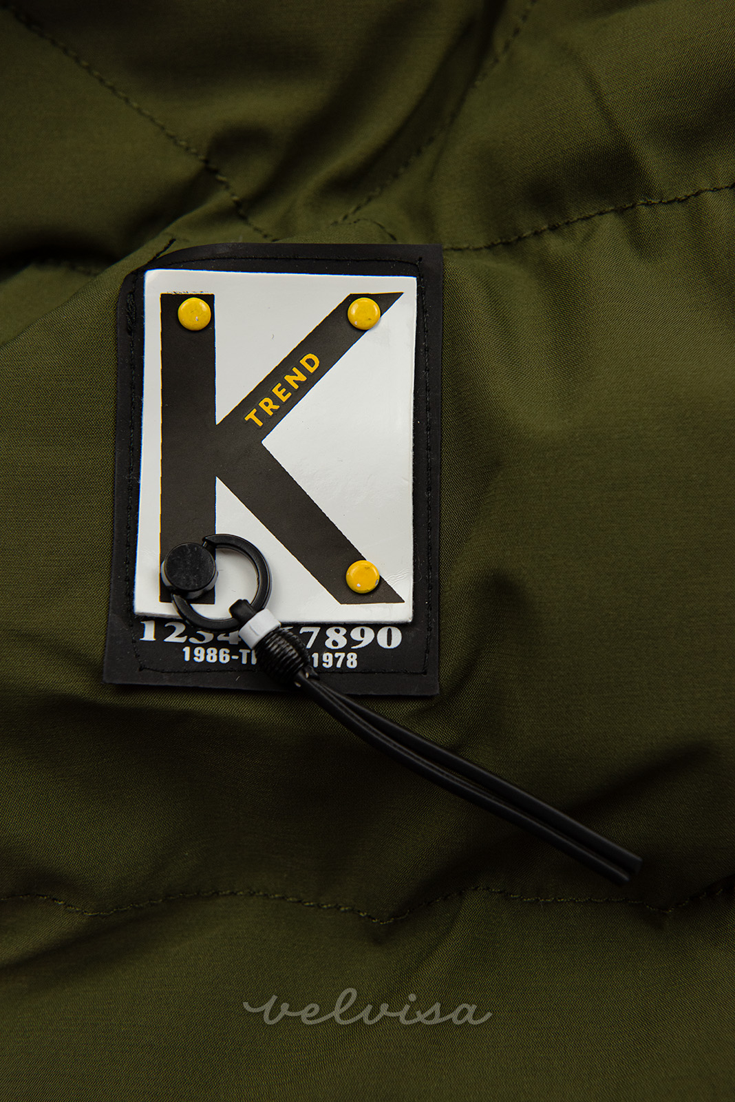 Zelena (army) podložena pilotska jakna