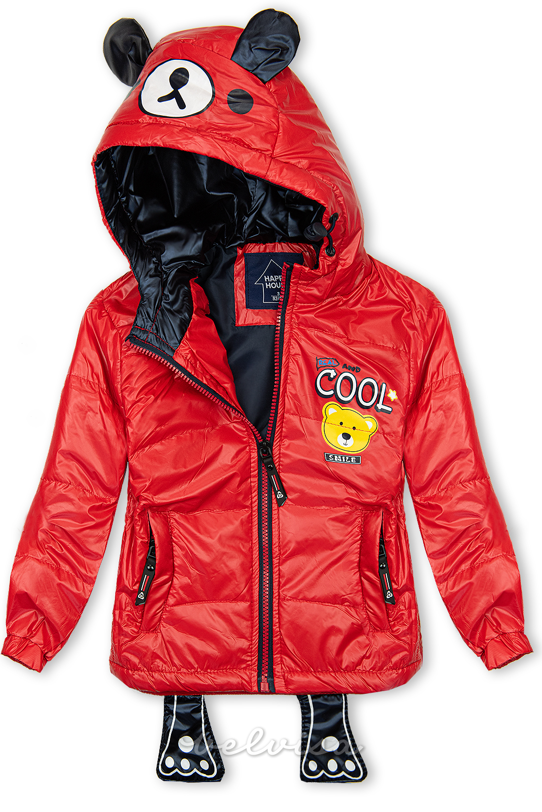Rdeča jakna COOL