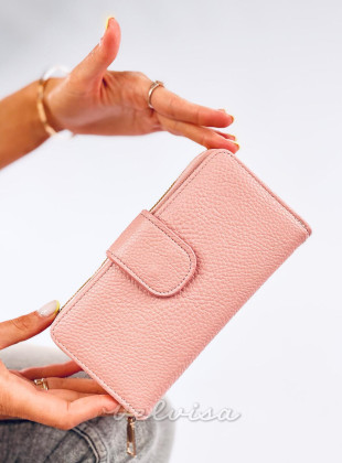 Ženska denarnica BELLA svetlo rožnata