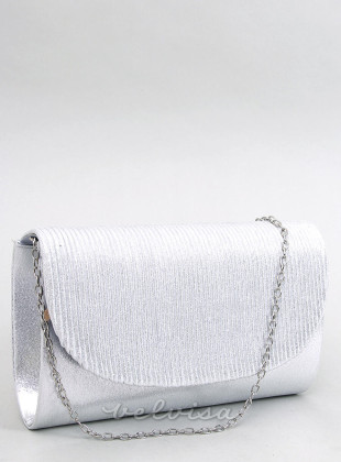 Elegantna torbica - srebrna