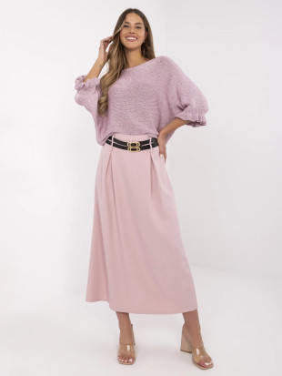 Elegantna maxi krila v svetlo roza barvi