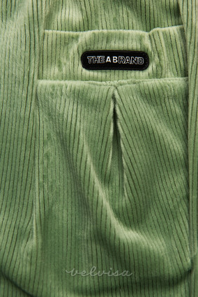 Zelene hlače z žepi THE BRAND