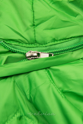 Zelena prehodna jakna FASHION