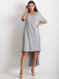 Siva oversize obleka