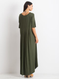 Khaki oversize obleka