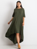 Khaki oversize obleka