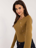 Elegantni olivni pulover