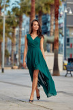 Nelly zelena maxi obleka