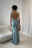Aurelia – maxi obleka v mint barvi