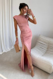 Aurelia – roza maxi obleka