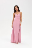 Liviana – roza maxi obleka