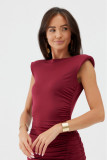 Aurelia – bordo maxi obleka
