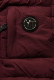 Zimska jakna s kapuco EVEREST bordo