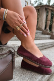 Barefoot balerinke iz naravnega semiša bordo