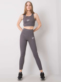 Temno sivi športni komplet FOR FITNESS