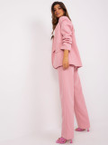 Svetlo roza ženska oversize blazer