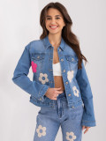 Cvetna denim jakna