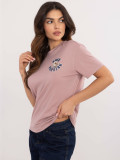 Stilska bluza v temno roza barvi