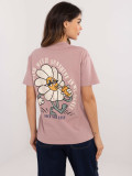 Stilska bluza v temno roza barvi