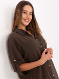 Oversize obleka s 3/4 rokavi