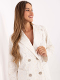 Elegantna ecru jakna