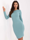 Elegantna mint zelena obleka