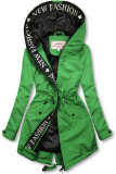 Lahka prehodna parka FASHION zelena