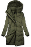 Zimska jakna s kapuco SNOW khaki