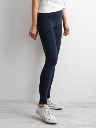Temno modri Basic leggingi