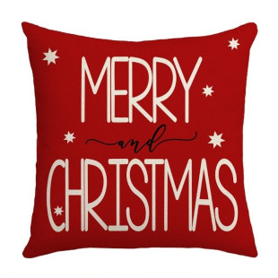 Prevleka za vzglavnik 45 x 45 cm MERRY and CHRISTMAS