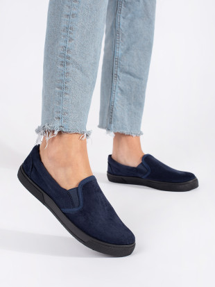 Modre slip-on teniske