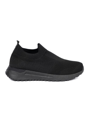 Črne slip-on teniske