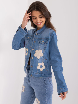 Cvetna denim jakna