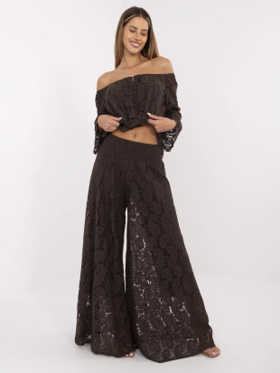 Elegantne boho hlače s čipko